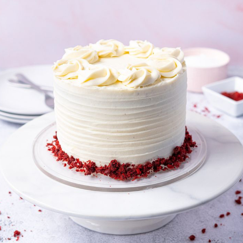 Classic Vanilla Cream Cake