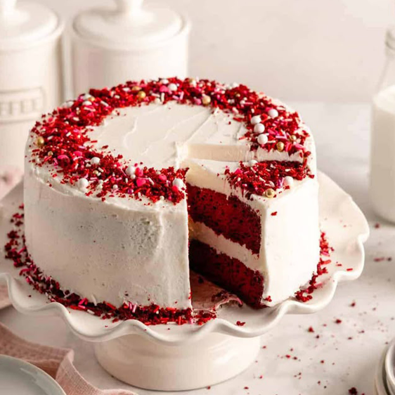 Red Velvet Cream Cake