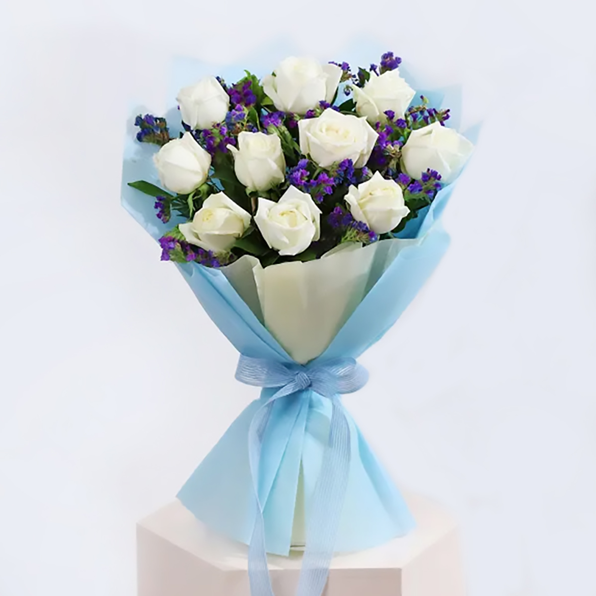 White Roses Bouquet